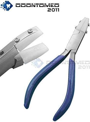 OdontoMed2011 Double Nylon Jaw Chain Nose Pliers Tool for Wire Bending 'O ODM in Saudi Arabia