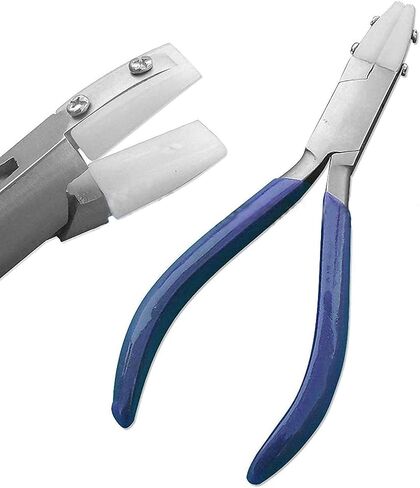 OdontoMed2011 Double Nylon Jaw Chain Nose Pliers Tool for Wire Bending 'O ODM in Saudi Arabia