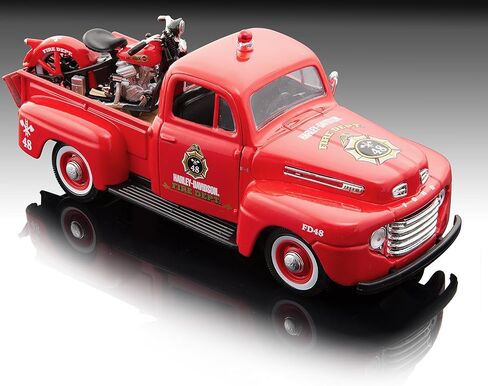 Maisto 1:24 Scale Harley Davidson 1936 EL Knucklehead + 1948 Ford F-1 Die-Cast Vehicle in Saudi Arabia