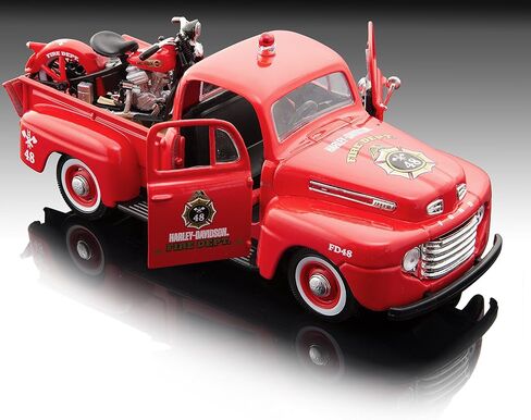Maisto 1:24 Scale Harley Davidson 1936 EL Knucklehead + 1948 Ford F-1 Die-Cast Vehicle in Saudi Arabia