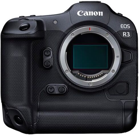 كاميرا Canon EOS R3 بدون مرآة (4895C002) + بطاقة SD قوية سعة 64 جيجابايت من سوني + قارئ بطاقات + ضوء LED + برنامج Corel للصور + كابل HDMI + حافظة + حامل ثلاثي القوائم مرن + حزام يد + حافظة غطاء + المزيد (متجددة) in Saudi Arabia