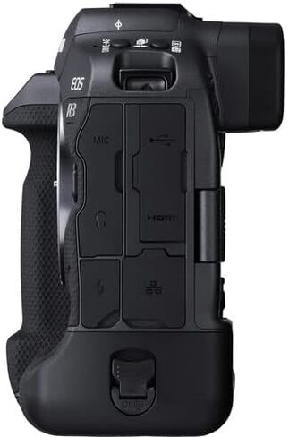 كاميرا Canon EOS R3 بدون مرآة (4895C002) + بطاقة SD قوية سعة 64 جيجابايت من سوني + قارئ بطاقات + ضوء LED + برنامج Corel للصور + كابل HDMI + حافظة + حامل ثلاثي القوائم مرن + حزام يد + حافظة غطاء + المزيد (متجددة) in Saudi Arabia