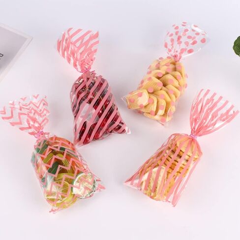 Bnsikun 100 Pack Mermaid Party Favors Bags Mermaid Plastic Goodie Bags Bottom Mermaid Cellophane Treat Bags for Birthday Sea Themed Party Supplies（colour） in Saudi Arabia
