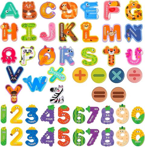 Magnetic Letters, Easter Basket Stuffers, Fridge Magnets for Toddlers 1-3, Alphabet Magnets, ABC Magnets for Toddlers 1-3 Refrigerator, 26 PCS Cute Animal Refrigerator Toys for Kids 1 2 3 4 5 Year Old in Saudi Arabia