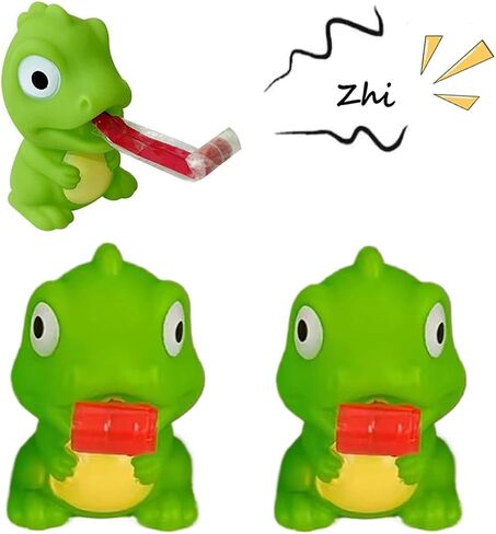 LBKKC Easter Basket Stuffers Creative Stress Rubber Frog Toys Tongue Sticking Out, Creative Party Favor, Novelty Relief Squeeze Toys Funny Gags Gifts for Kids Adults,Sensory Toys, 2 Pack in Saudi Arabia