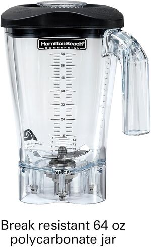 Hamilton Beach HBH650 Commercial Tempest Blender, Black in Saudi Arabia