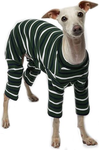 Basic Soft Dog Pajamas for Small Dog Onesie Doggie Jammies Dog Shirt Stretchable Dog Jumpsuit Bodysuit pjs (Small, Basic Pink) in Kuwait