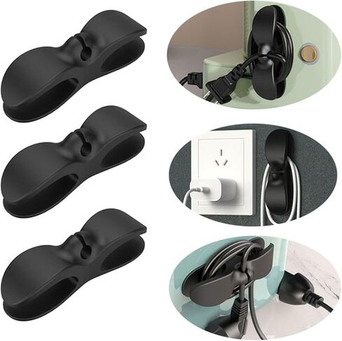 منظم سلك للأجهزة، منظمات سلك لفاف سلك أجهزة المطبخ ذاتية اللصق، حامل سلك لاصق لمعظم أجهزة المطبخ التي تلتصق على محمصة الخبز، مقلاة الهواء، صانع القهوة، طنجرة الضغط in Kuwait