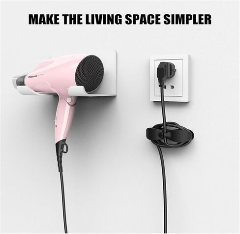 منظم سلك للأجهزة، منظمات سلك لفاف سلك أجهزة المطبخ ذاتية اللصق، حامل سلك لاصق لمعظم أجهزة المطبخ التي تلتصق على محمصة الخبز، مقلاة الهواء، صانع القهوة، طنجرة الضغط in Kuwait