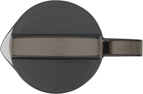 ماكينة صنع القهوة الباردة من بياليتي 06765 - إبريق زجاجي وفلتر شبكي من الفولاذ المقاوم للصدأ - ماكينة صنع القهوة المثلجة المدمجة والمحمولة ومصفاة الشاي - الأفضل للقهوة الخشنة والمطحونة، 24oz، أسود in Kuwait