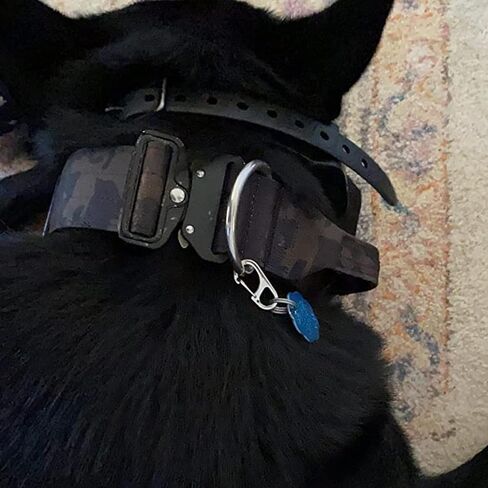 Jegtew Leash Pet Tag Quick Clip, Spring Load Hook Combo Clip for Pet ID Tags in Kuwait