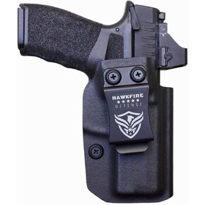 Hellcat Pro IWB Kydex Holster | Inside Waistband Concealed Carry | Adjustable Retention & Cant | Custom Fit, Optics Cut, Comfortable & Secure | Made by Hawkfire