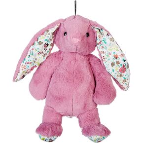 Petlou Dog Plush Toys,Crinkle Dog Toy, Interactive Stuffed Dog Squeaky Toys Chew Dog Toys for Medium Dog Small Large Dogs ,Cute Dog Toys (15" Promo Rabbit-Lavender)