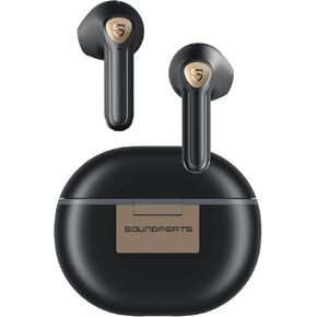 SoundPEATS True Wireless Earbuds, Air3 Deluxe HS Bluetooth 5.3 Headphones with 14.2mm Driver, 4 Mic Hi-Res Audio Wireless Ear Buds, IPX4 Waterproof Stereo in-Ear Earphones, 20Hrs, in-Ear Detection