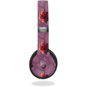 MightySkins Skin Compatible with Beats Solo 3 Wireless - Sunset Roses | Protective, Durable, and Unique Vinyl Decal wrap Cover | Easy to Apply, Remove, and Change Styles | Made in The USA