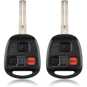2 Keylessbest Replacement for 1999 2000 2001 2002 2003 Lexus RX300 Key Fob Remote Control N14TMTX-1 3 Buttons 312MHz