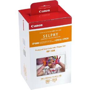 8568b001 (rp-108) Ink & Paper Combo Pack, Tri-Color