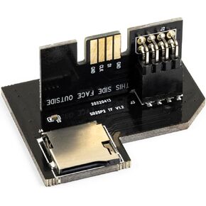 whiteeeen Micro SD Card Adapter TF Card Reader for Gamecube Serial Port 2, SD2SP2 PRO Adapter