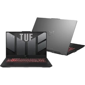 ASUS 2023 Gaming Laptop TUF | AMD Ryzen 7 7735HS 8-Core | NVIDIA Geforce RTX 4050 6GB | 64GB DDR5 | 2TB SSD | 17.3" 1920x1080 144 Hz | Win11 Pro - WiFi 6 - Bluetooth 5.3 - Mecha Gray