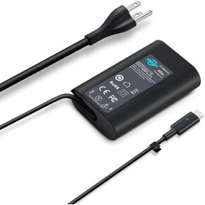 XPS 13 Charger,45w USB C Power Supply Adapter Compatible with Dell XPS 11 XPS 12 XPS 13 9360 9370 9333 Inspiron Latitude Type C USB C Dell Laptops etc.with 2.9Ft Power Cord & a Storage Pouch Bag