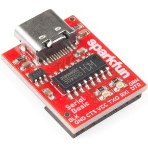 SparkFun Serial Basic Breakout - CH340C and USB-C Development Tool Save Space and Money in Your DIY Electronics Projects