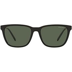 نظارات شمسية مربعة للرجال من Arnette AN4291 Cortex، رمادي داكن/رمادي فاتح أسود عاكس، 57 مم