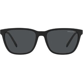 Arnette Men's AN4291 Cortex Square Sunglasses, Dark Grey/Light Grey Mirrored Black, 57 mm