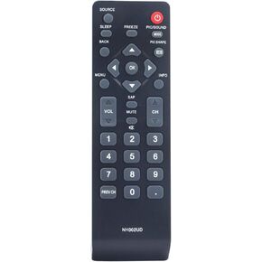 NH002UD Replacement Remote Control fit for Sanyo TV FW43D25F FW50D36F FW40D36F FW55D25F FW32D06F