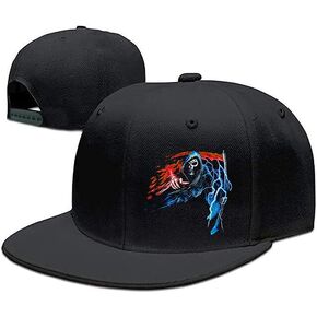 Animal Gorilla Walking Hats for Men Big Foot Flat Bill Snapback Hats Black Flat Brim Cap Adjustable Baseball Cap