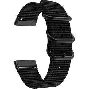 for Fitbit Versa 4 Bands, Woven Nylon Replacement Watch Strap for Fitbit Versa 4/ Versa 3, Fitbit Sense 2/Sense Bands for Women Men