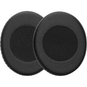 kwmobile Ear Pads Compatible with Sennheiser HD2.01 / HD2.20S / HD2.30I / HD2.30G Earpads - 2X Replacement for Headphones - Black