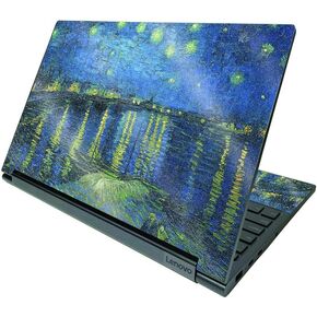 MightySkins Glossy Glitter Skin Compatible with Lenovo Yoga C940 15" (2020) - Starry Night | Protective, Durable High-Gloss Glitter Finish | Easy to Apply, Remove, and Change Styles | Made in The USA