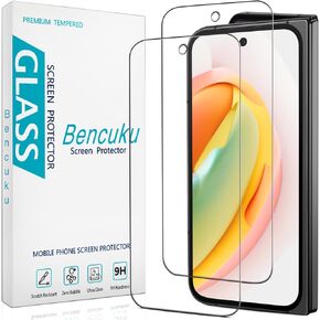 (2 Pack) Designed for Google Pixel 9 Pro Fold Tempered Glass Screen Protector, Anti Scratch, Bubble Free