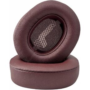 Live 500BT Replacement Ear Pads Cushions Muff Cups Accessories Compatible with JBL Live 500BT / Live 500BTNC Wireless Over-Ear Headphones，Sumugaric Headset Earpads with Memory Foam-Red