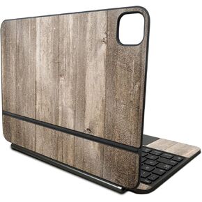 Glossy Glitter Skin Compatible with Apple Magic Keyboard for iPad Pro 11‑inch (M4) 2024 - On The Fence - Premium 3M Vinyl Protective Decal Cover - Easy to Apply | Crafted in The USA by MightySkins