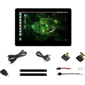 5inch IPS Touch Screen 1024x600 Compatible with Raspberry Pi 5/4B/3B+/3B/Zero W WH/Zero 2 W/Pico/Pico W/Jetson Nano/PC, Support Win 11/10/ 8.1/8 /7, 800cd/m² (Wide-Bezel Capacitive Touch)