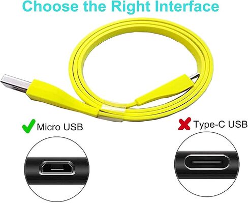 Micro USB Charger Power Supply Charging Cable Cord Compatible with UE Boom Portable Speakers (3.3ft) in Saudi Arabia