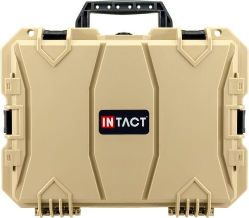 Eylar 18" Intact Series Hard Camera Case, Lightweight and Durable Stacker Design with Foam (Dark Earth) in Kuwait