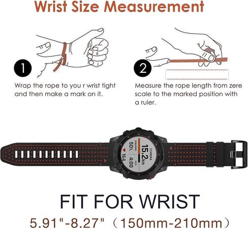 سوار ساعة Abanen مصنوع من الجلد 22 ملم مع بطانة من السيليكون بلونين ناعمين مقاومين للعرق لـ Garmin Fenix ​​E 47mm / Fenix ​​8 47mm / Fenix ​​7 / Fenix ​​6 / Fenix ​​5 / epix Pro 47mm / Quatix 7 / Approach S62 in Kuwait