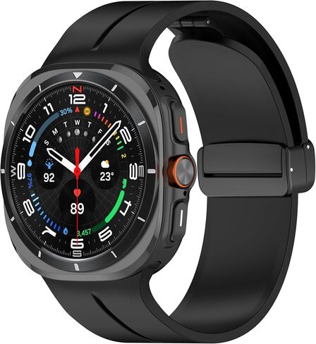 for Galaxy Watch 7 Ultra Band 47mm,Silicone Sport Strap Replacement Accessory Compatible for Samsung Galaxy Watch Ultra Band in Kuwait