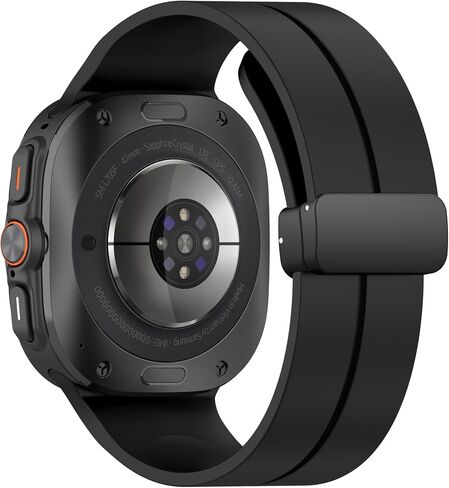 for Galaxy Watch 7 Ultra Band 47mm,Silicone Sport Strap Replacement Accessory Compatible for Samsung Galaxy Watch Ultra Band in Kuwait