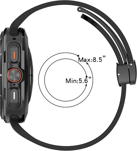 for Galaxy Watch 7 Ultra Band 47mm,Silicone Sport Strap Replacement Accessory Compatible for Samsung Galaxy Watch Ultra Band in Kuwait