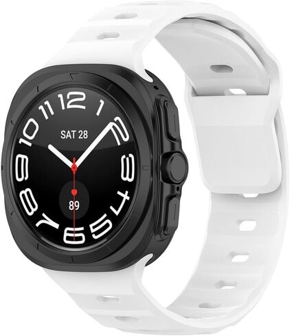 for Galaxy Watch 7 Ultra Band 47mm,Silicone Sport Strap Replacement Accessory Compatible for Samsung Galaxy Watch Ultra Band in Kuwait