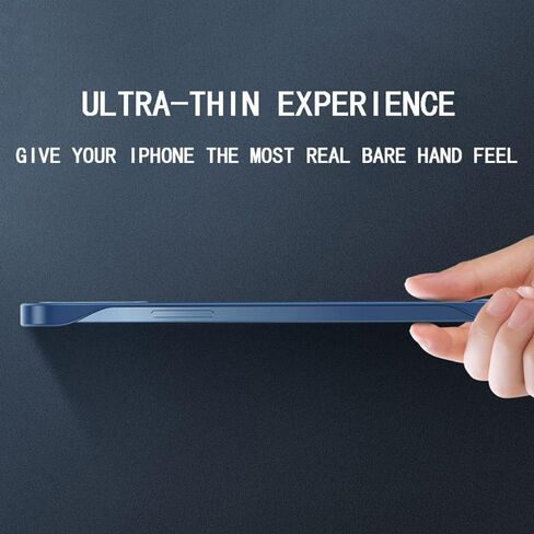 حافظة Omio المغناطيسية الرفيعة لهاتف iPhone 16 Pro Max متوافقة مع MagSafe، تصميم شفاف غير لامع رفيع للغاية بدون إطار بدون إطار مع حلقة إصبع حامي كامل للكاميرا للنساء والرجال، تيتانيوم صحراوي in Kuwait