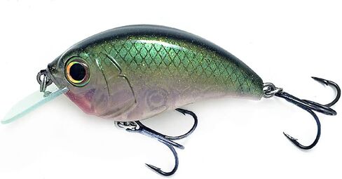Bill Lewis Lures Lifelike SB-57 3/8 OZ. MDJ Series Squarebill Crankbait Fishing Lure with Mustad Triple Grip Hooks, Rayburn RED Craw in Saudi Arabia