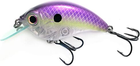 Bill Lewis Lures Lifelike SB-57 3/8 OZ. MDJ Series Squarebill Crankbait Fishing Lure with Mustad Triple Grip Hooks, Rayburn RED Craw in Saudi Arabia