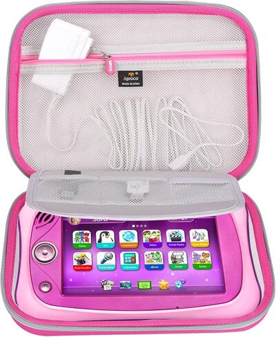 Aproca Hard Travel Storage Pink Case, for Leapfrog LeapPad Ultimate/Academy Kids’ Learning Tablet in Kuwait