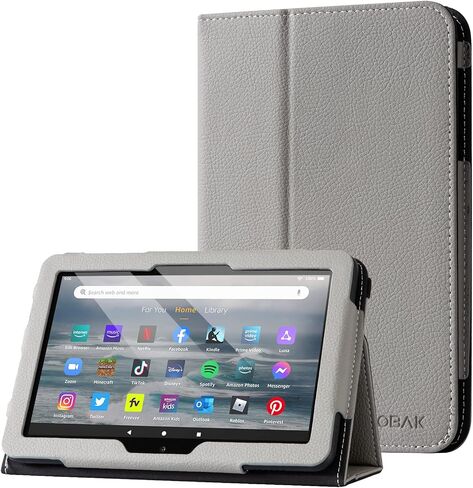 CoBak Case for All-New Amazon Kindle Fire 7 Tablet 12th Generation (2022 Release) - Premium PU Leather Slim Folding Stand Shell Multiple Viewing Angles Cover with Auto Wake/Sleep in Saudi Arabia