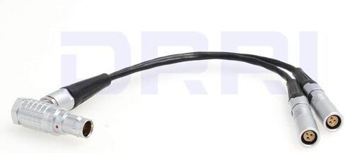 DRRI 7pin ذكر إلى 3 Pin Fischer أنثى ARRI Alexa Mini EXT إلى RS كابل لإيقاف التشغيل عن بعد (R 7pin-RS 3pin) in Saudi Arabia