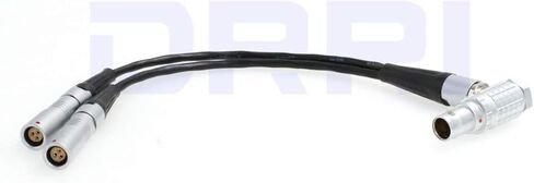 DRRI 7pin ذكر إلى 3 Pin Fischer أنثى ARRI Alexa Mini EXT إلى RS كابل لإيقاف التشغيل عن بعد (R 7pin-RS 3pin) in Saudi Arabia